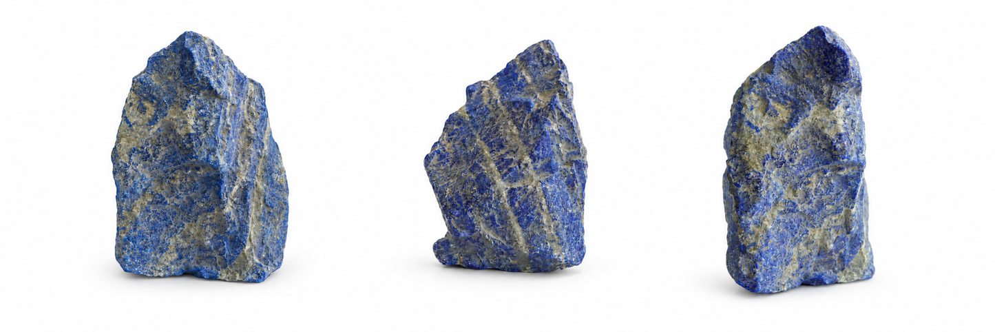 Ruwe Lapis Lazuli Steen 800 gram – Natuursteen Decoratie – Edelsteen Ruw – 82 x 122 mm – Ruwe lapis lazuli – Niet berwerkt lapis lazuli