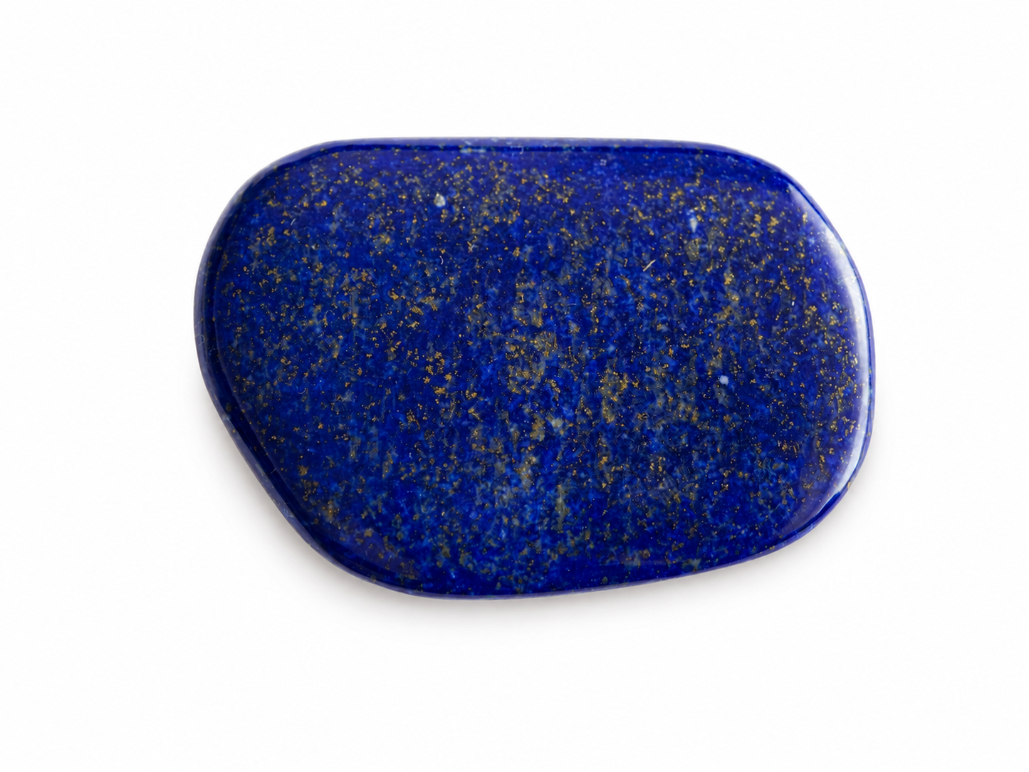 Goede Kwaliteit Gepolijste Lapis Lazuli Zaksteen – Blauwe Edelsteen – 40 x 6 x 58 mm – Zaksteen lapis lazuli