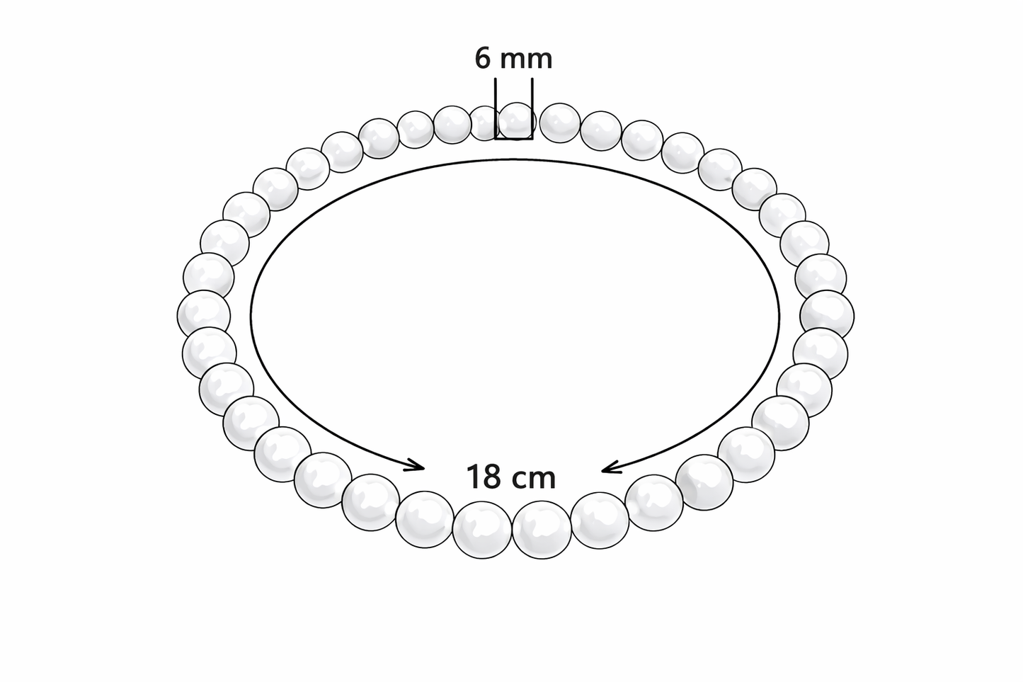 Roze Aventurijn Armband 6 mm – Natuursteen – Diameter 18 cm – Zacht & Harmonieus
