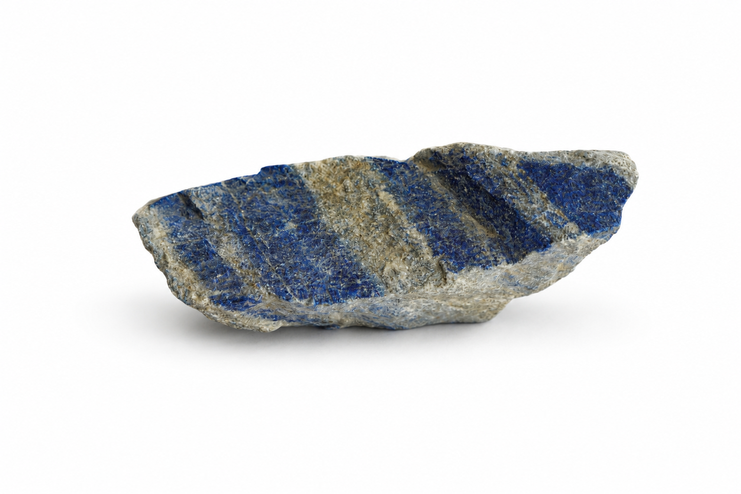 Ruwe Lapis Lazuli Steen 400 gram – Natuursteen Decoratie – Edelsteen Ruw – 67 x 119 mm – Niet bewerkt lapis lazuli – Ruwe lapis lazuli