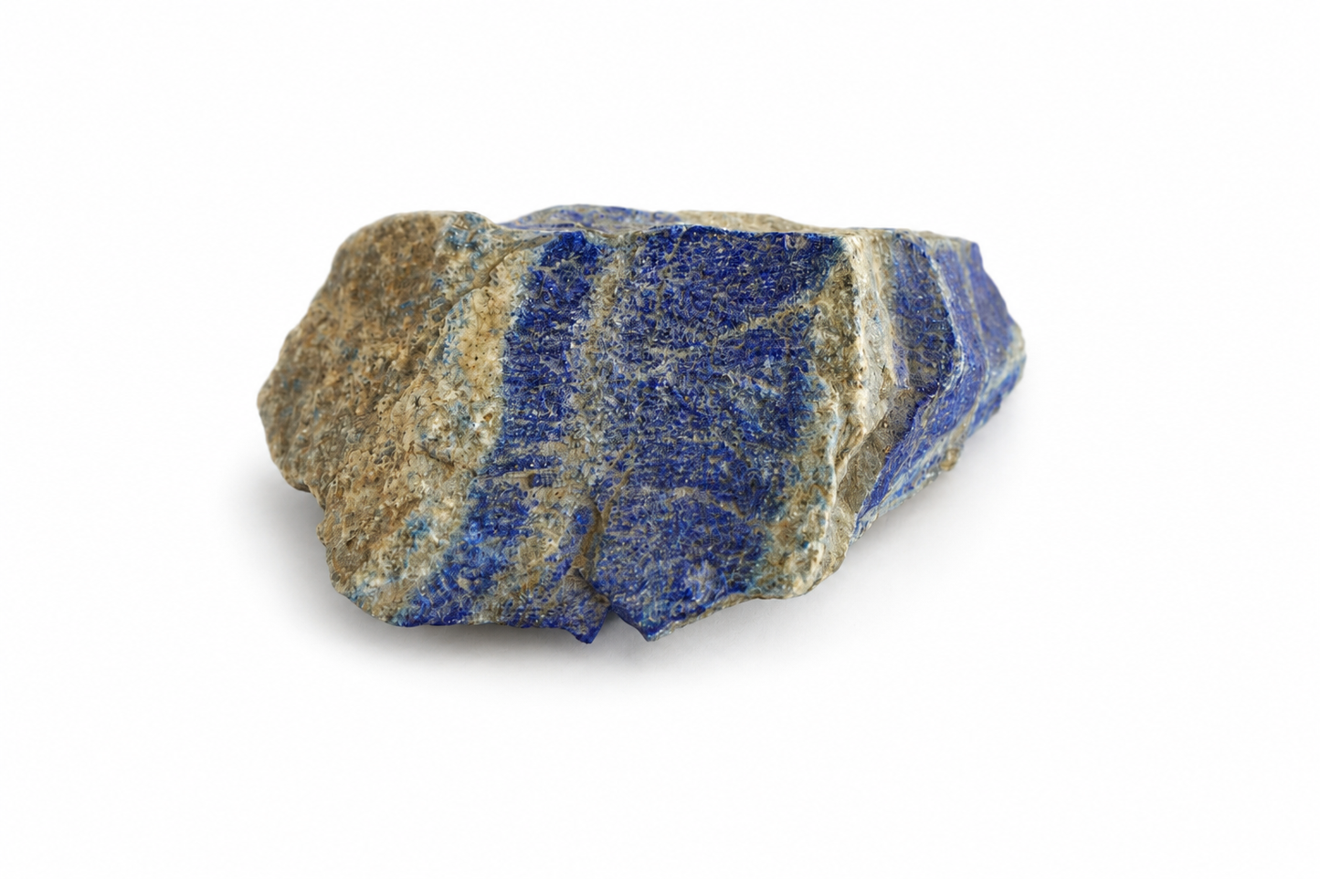 Ruwe Lapis Lazuli Steen 400 gram – Natuursteen Decoratie – Edelsteen Ruw – 67 x 119 mm – Niet bewerkt lapis lazuli – Ruwe lapis lazuli
