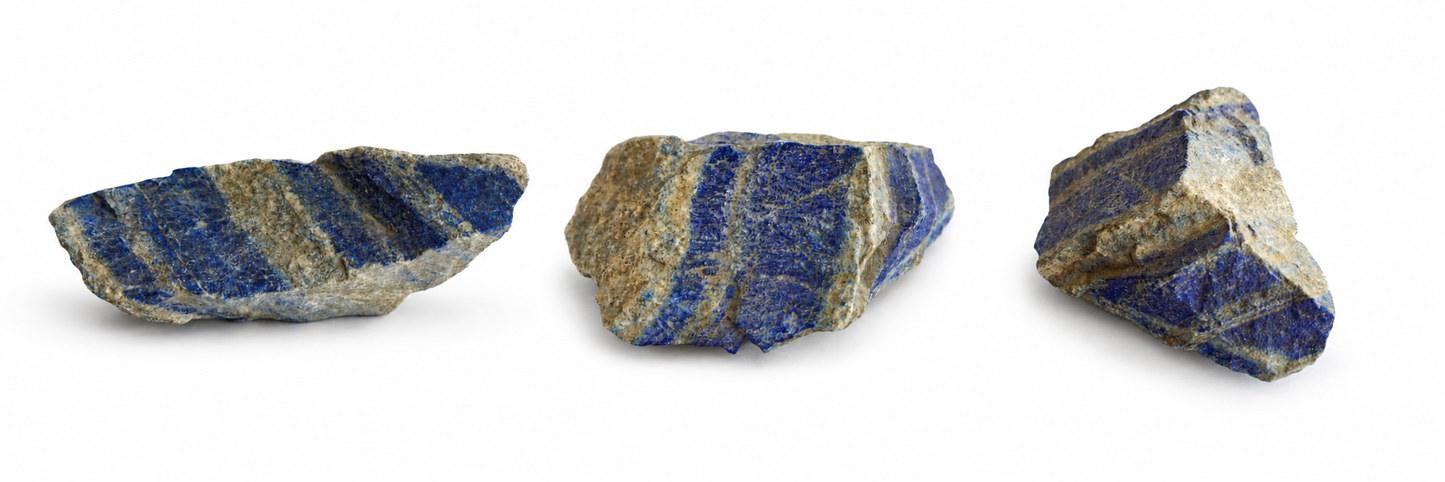 Ruwe Lapis Lazuli Steen 400 gram – Natuursteen Decoratie – Edelsteen Ruw – 67 x 119 mm – Niet bewerkt lapis lazuli – Ruwe lapis lazuli